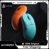AJAZZ AJ159 APEX Mouse Tri Mode Wireless 8K PAW3950 Sensor Low Latency Gaming Mouse Charge Base Customize Lightweight Pc Gamer
