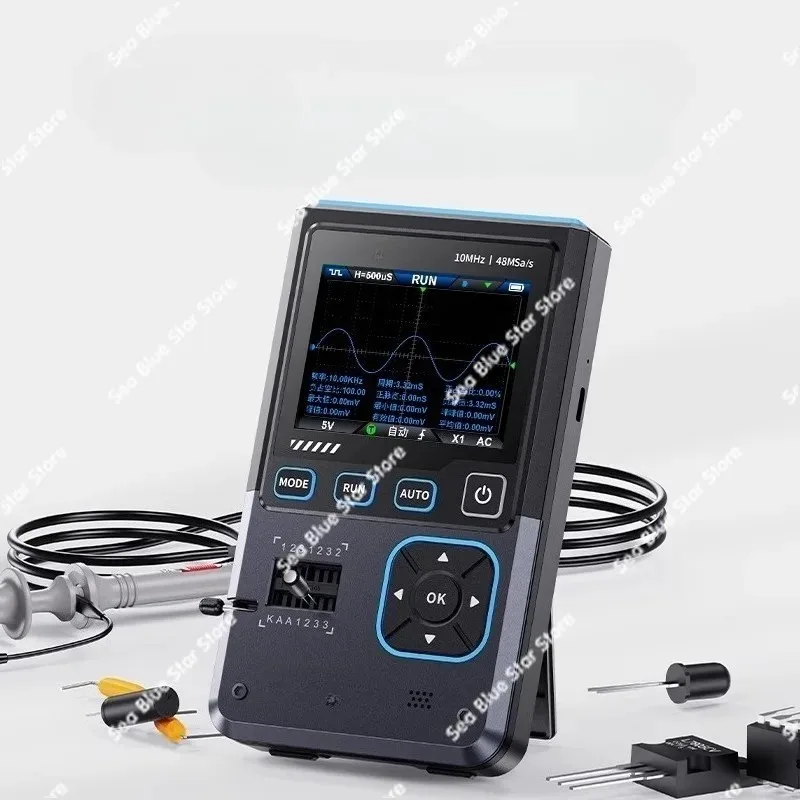 detector signal generator 10M bandwidth anti-burning Detector 3-in-1 oscilloscope transistor