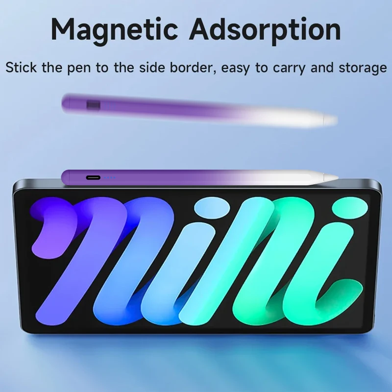 قلم رصاص Apple 2 Palm لجهاز iPad A16 Air 11 5 4 Pro 11th 13 12.9 M4 M3 M2 أقلام 10 9 10th 9th Generation Mini 7 6 2025 قلم لمس #3