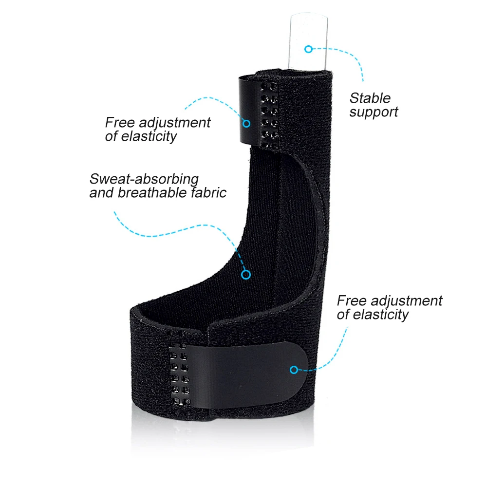 1PC Adjustable Thumb Brace - Finger Splint for Fracture & Pain Relief, Thumb Stabilizer Support for Kids & Adults (Saddle Joint)