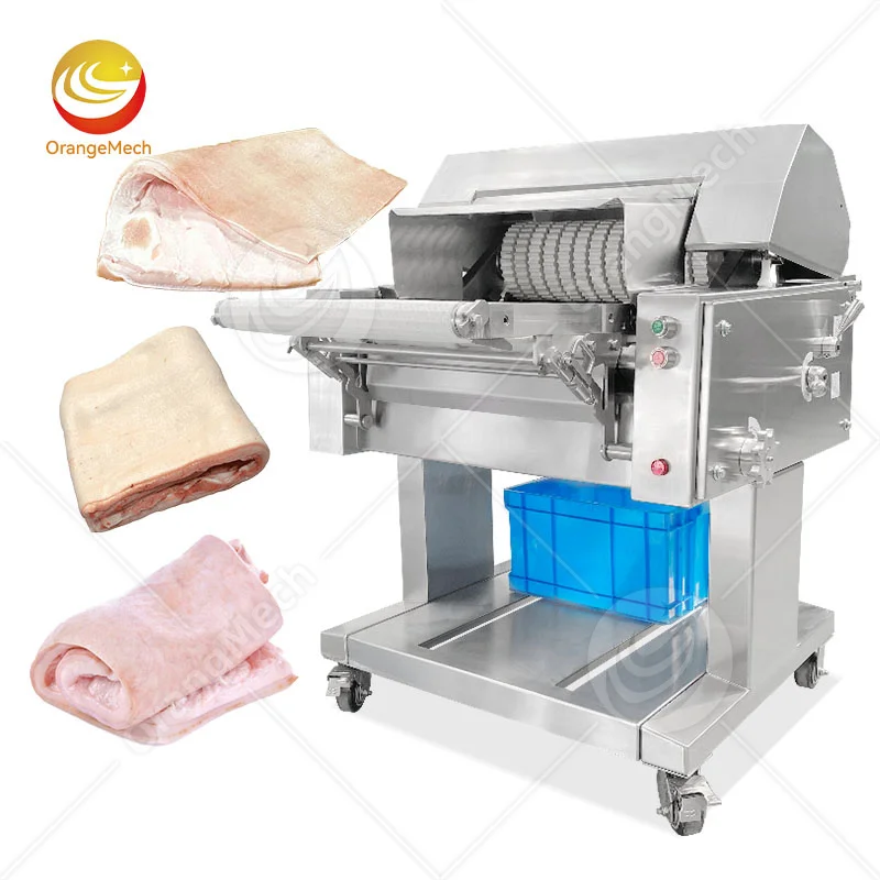 

ORME Pork Machine Fresh Pork Meat Peel Machine Electric Pork Slicer Cut Machine