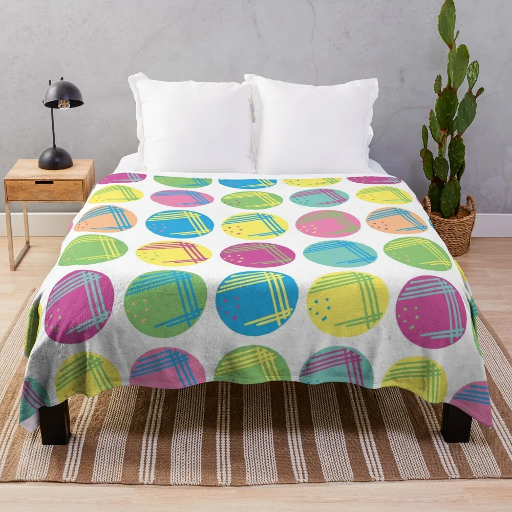 Microbiology Streak Plate Pattern Throw Blanket Moving Beach fluffy christmas decoration Blankets