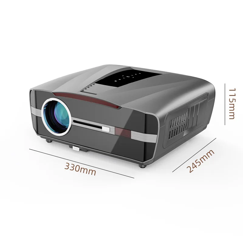

2025 new D7 high definition home projector intelligent voice bedroom wall home theater daytime direct projection