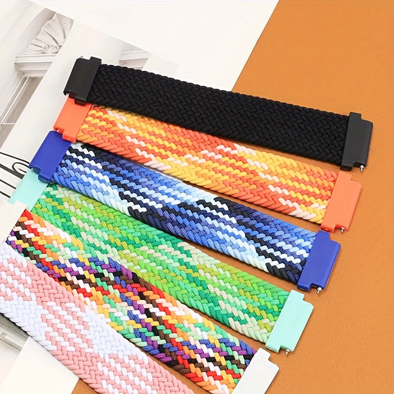 Плетеный ремешок Solo Loop для Redmi Watch 5, активный/легкий нейлоновый ремешок Correa для Xiaomi Watch S4, 20/22 мм, аксессуары для браслета