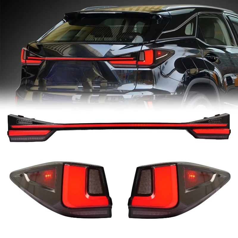Archaic New Clear Full LED Tail Light for  RX270/RX300/RX350/RX450h 2016-2021 Running Brake Reverse Sequential Turn Signal