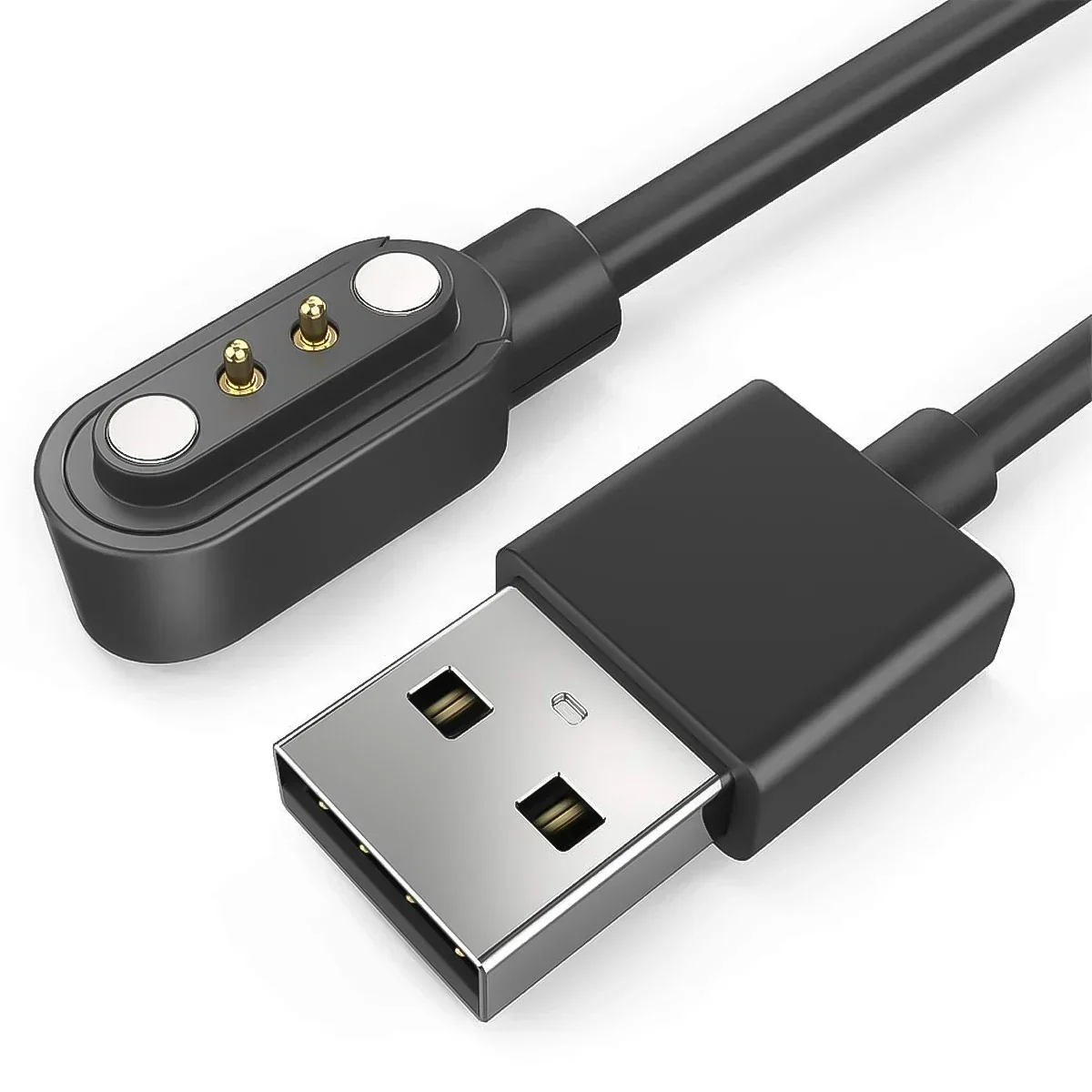 Magnet Charging Cable for Xiaomi Haylou Solar LS01 LS02 Charging Cable Dock for haylou Smartwatch 1m Charger Adapter Accessories