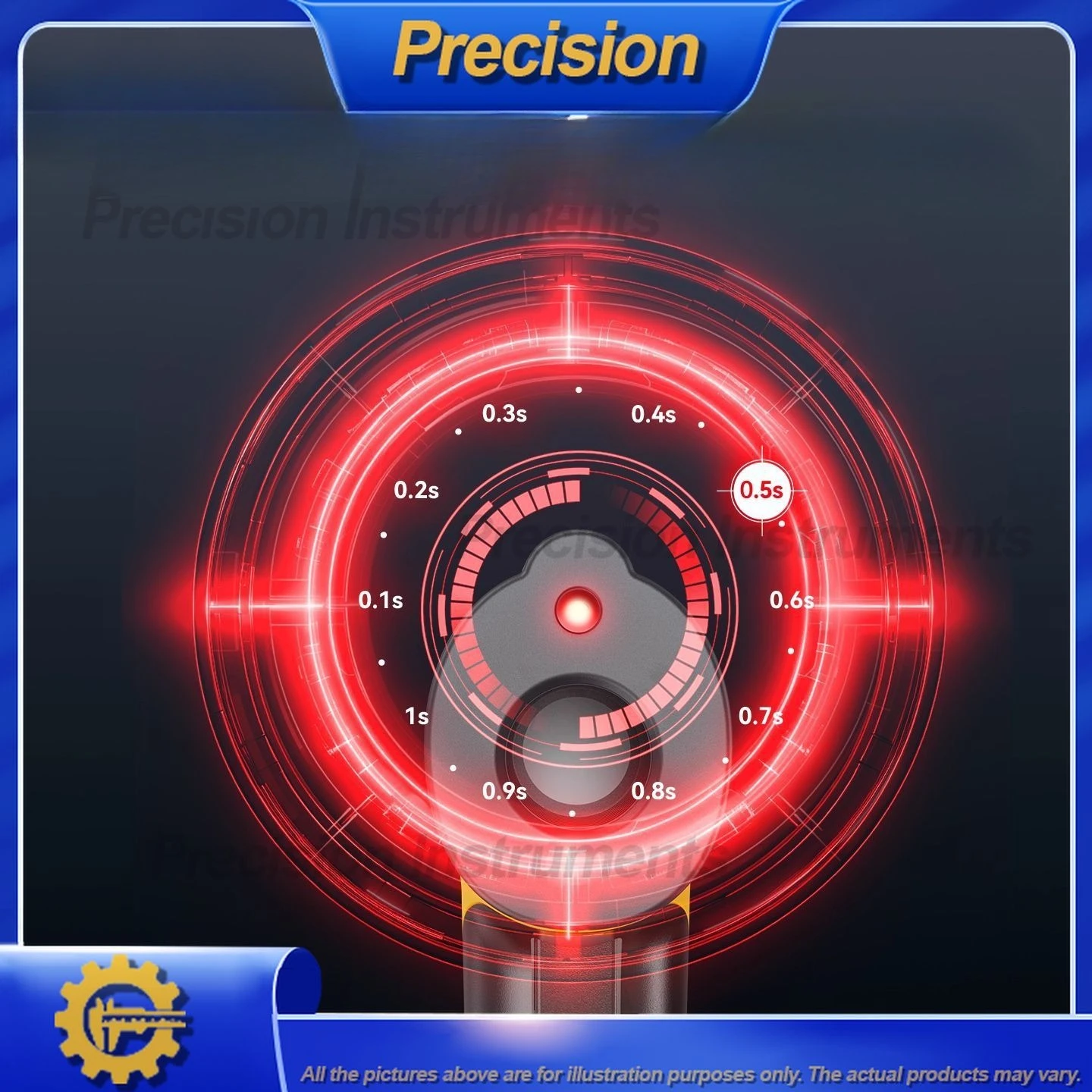 2026 Digital Infrared Thermometer for Industrial High Precision Temperature Measurement Electronic Gun for Water Oil Kitchen