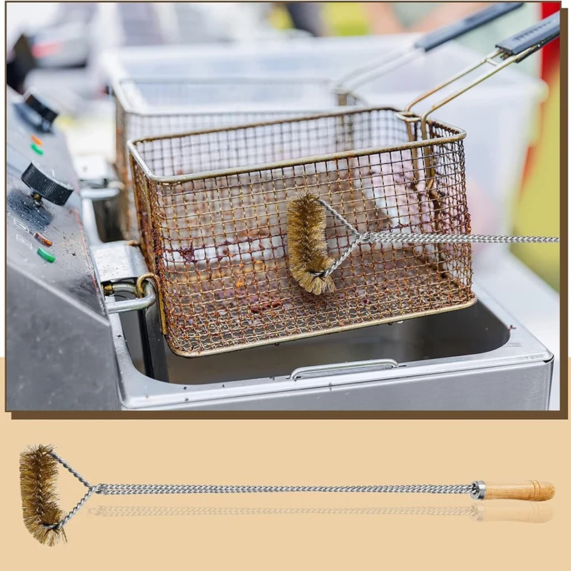 

3 шт. инструменты для чистки фритюрницы, инструменты для чистки фритюрницы из нержавеющей стали, щетка для фритюрницы, инструменты для чистки фритюрницы-A73M