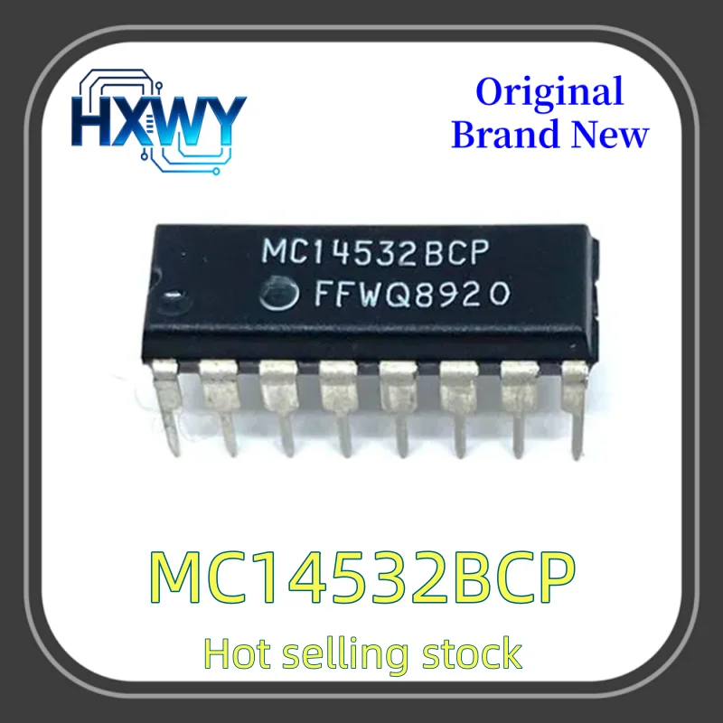 (10/50 Pieces) MC14532BCP 14532BCP DIP-16 8 Input Priority Encoder Factory Wholesale Cheap IC Chip Fast Shipping