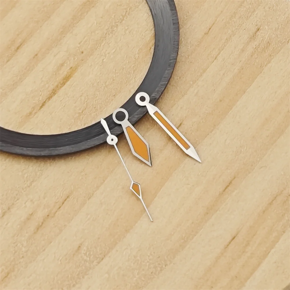 Ponteiro Relógio de Mergulho Luminous, Solid Center Shaft, C Factory, Water Ghost, Amarelo, Suíça, 2824, 2836