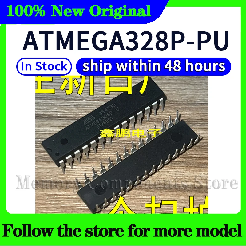 ATMEGA328P-PU Original In stock 48 hours ship