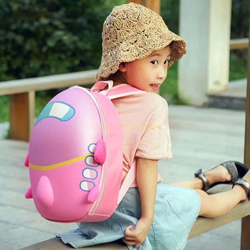 X90d Kleinkind Flugzeug Rucksack Kinderkinder Kindergartenschule Rucksack Geschenk