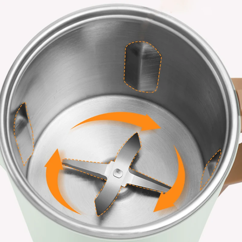 MOKKOM машина для соевого молока 600 мл мини-генератор для соевого молока электрический миксер экстрактор для овощей пищевой блендер фильтр бесплатный суповый горшок 220 В