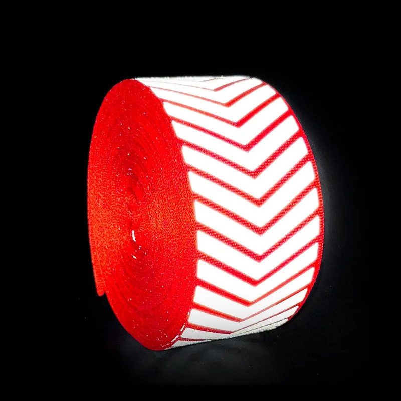 Arrow Reflective Polyester Webbing Material Reflector Warning Tape