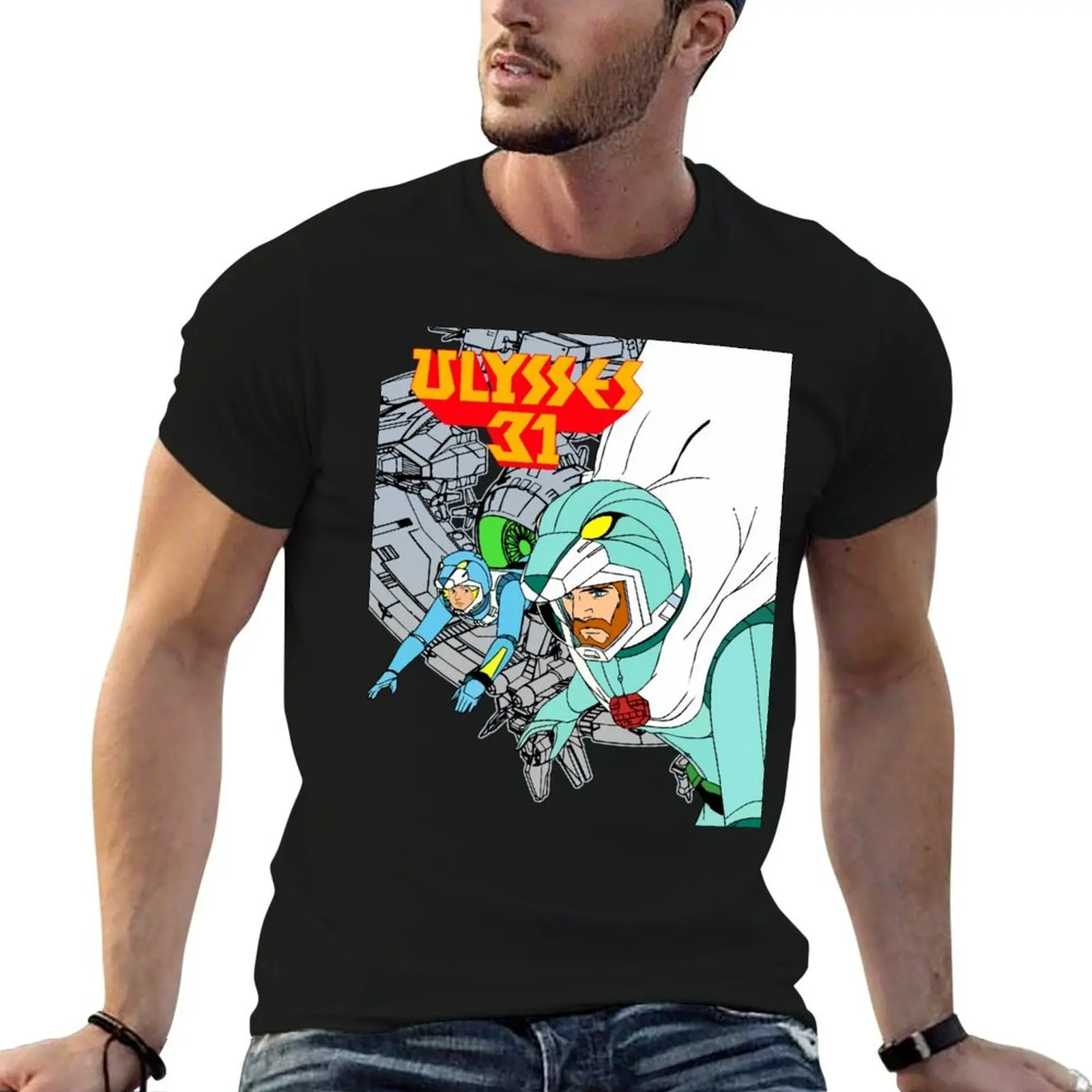 

Space Ulysses 31 T-Shirt cotton t shirt pack t shirts for man cotton g man t shirts for men T-shirt