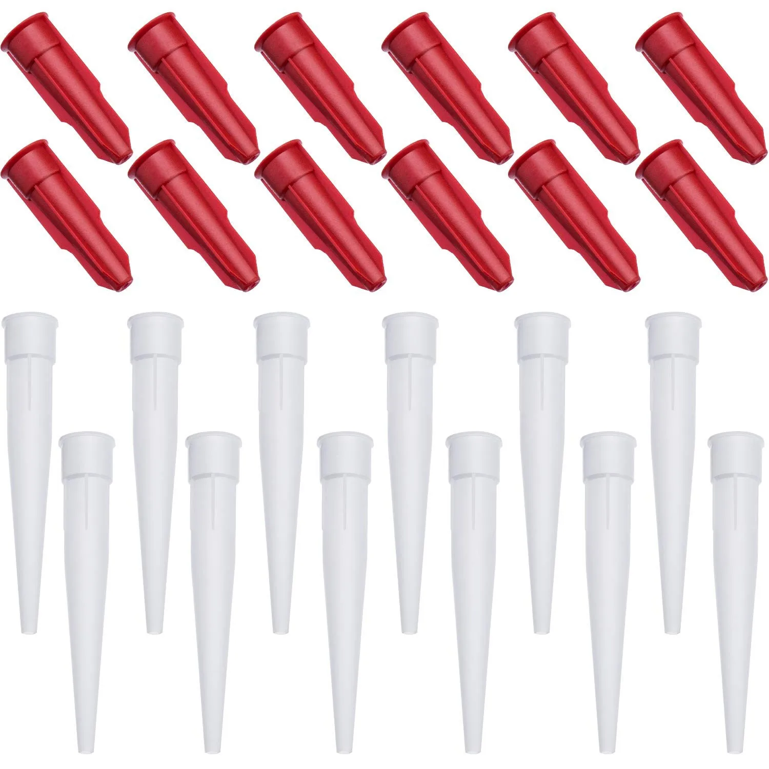 

12Set Caulk Applicator Tool Set Easy Finishing for Window Door Tile Glass Gap Filling Long-Lasting Nozzles Caulking Remover Tool