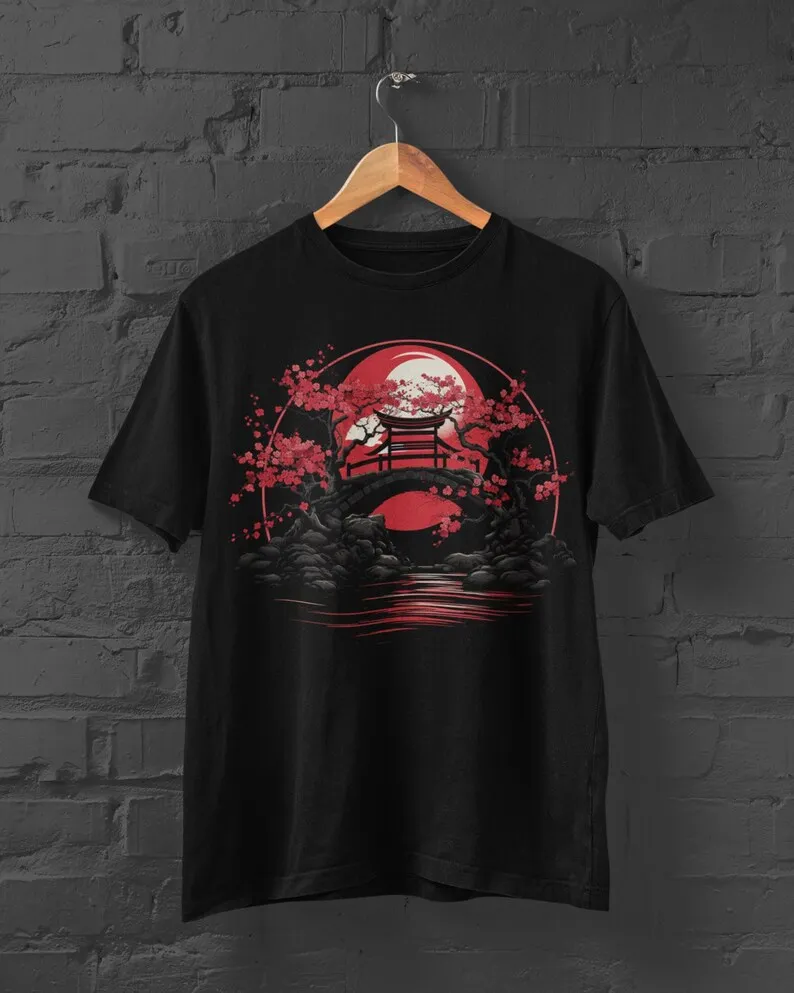 

Japan Print T-Shirt - Japanese Streetwear