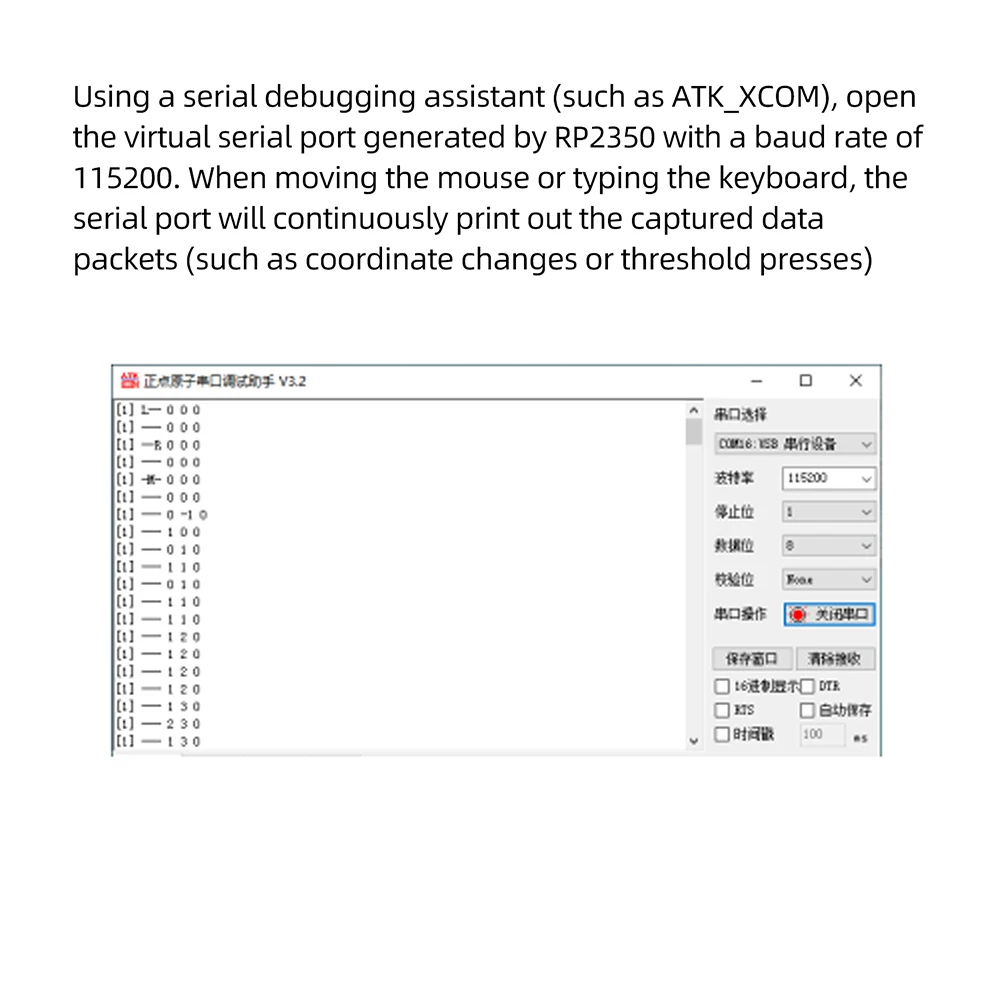 RP2350-USB-A Mini-Entwicklungsboard RP2350A Dual Cortex-M33 RISC-V 150MHz 520KB SRAM 2MB Flash Type-C für IoT Maker DIY-Projekt – Detail 11