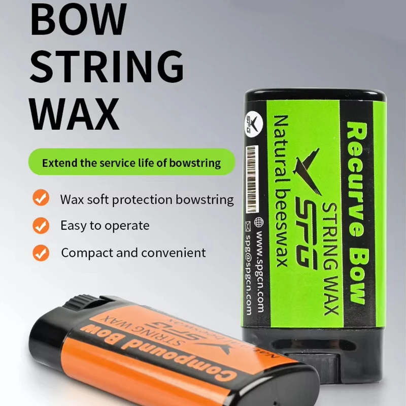 Natural Beeswax Bow String Wax Water Repellent Protector Compound Recurve Bowstring Cable Maintenance Archery Accessories