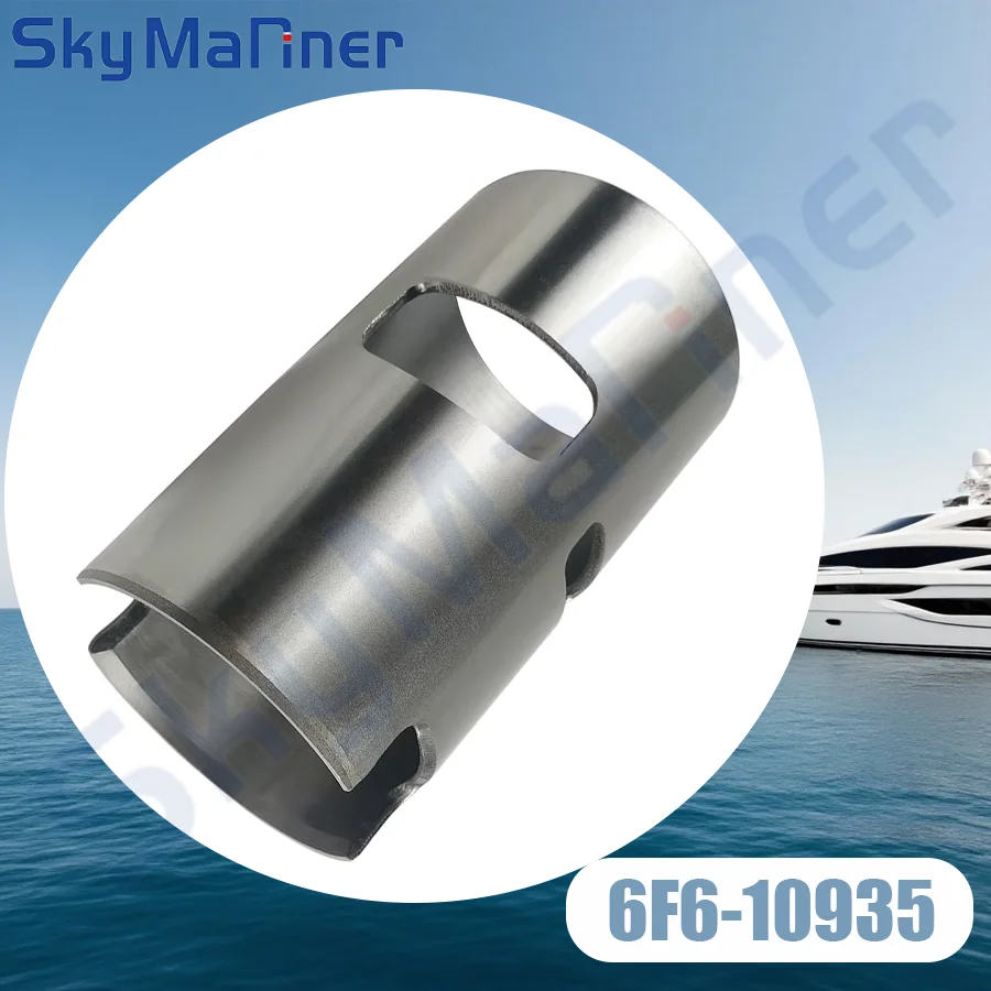 

Втулка гильзы цилиндра 6F6-10935 для подвесного мотора Yamaha 40HP J, внутренний диаметр 78 мм Parsun T36HP 6F5-10935 6F6-10935-00