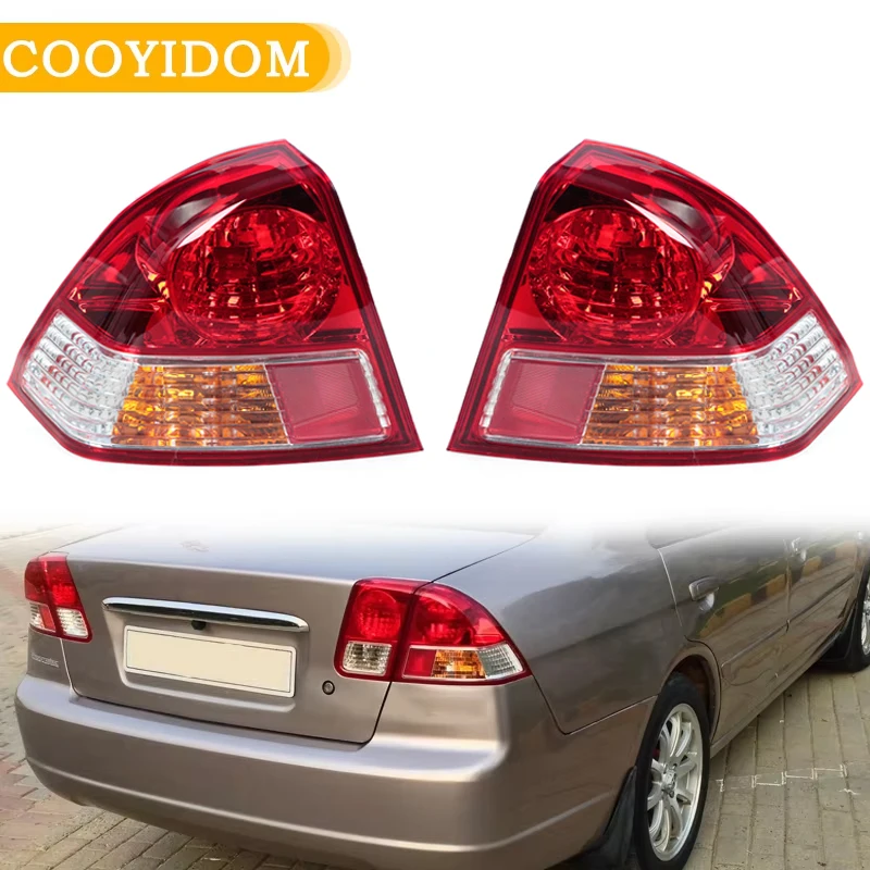 

Задний фонарь для Honda Civic ES1 ES5 ES7 ES8 2003 2004 2005, задний фонарь стоп-сигнала в сборе без лампы
