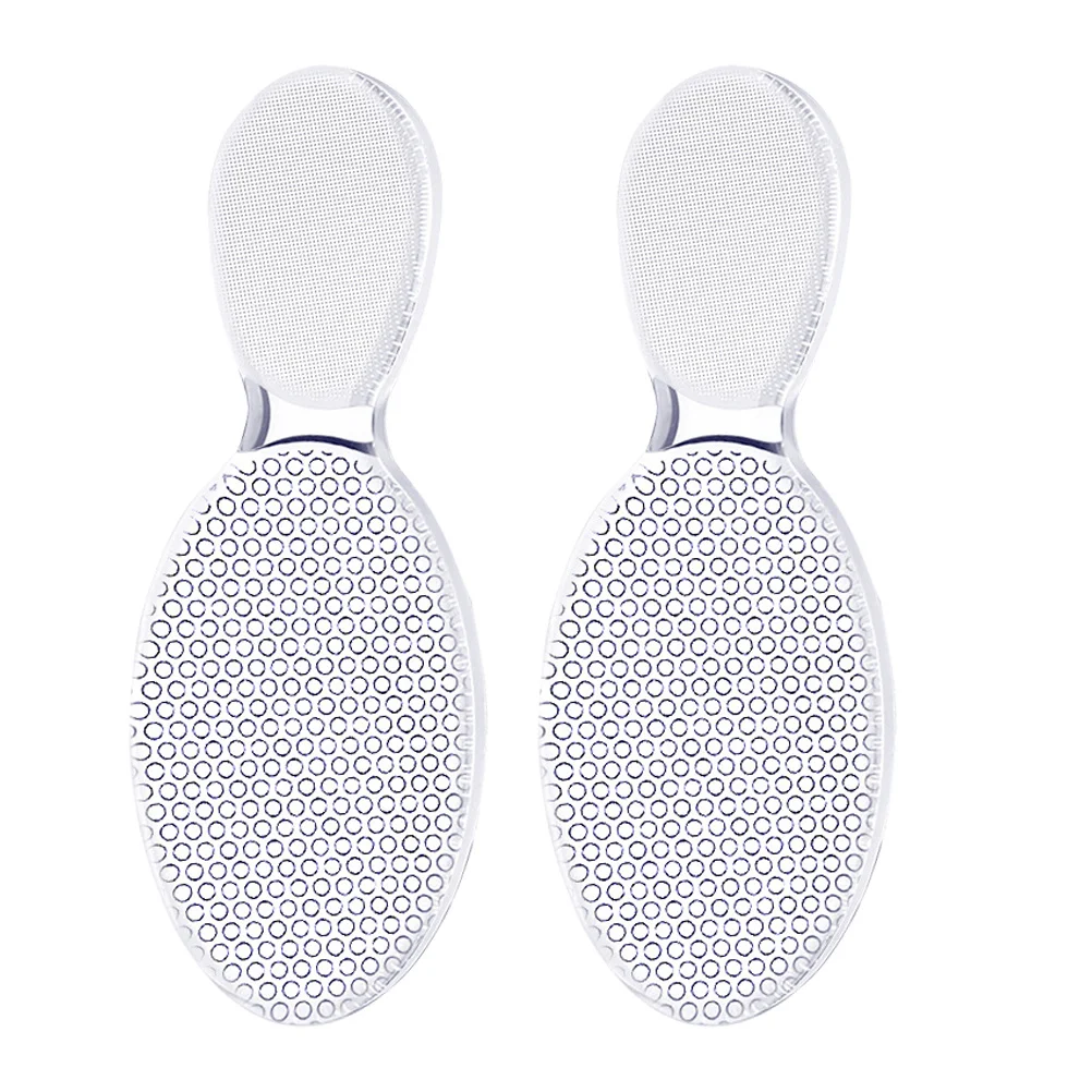 

2Pcs Glass Foot File Nano Heel Scraper for Hard Skin Removal Foot Exfoliator Dual Function Nail Shaping Pedicure Care Set