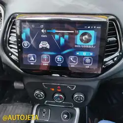 Wireless Carplay Android 14 For Jeep Compass 2 2016 2017 2018 Car Radio Multimedia Video Player Navigation WIFI GPS Autoradio 4G