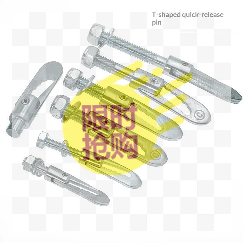 【CMO】Zinc Galvanized Anti-Theft Locking Pin Durable Drop Lock Catch Fastener Universal Truck Trailer Replacement Parts