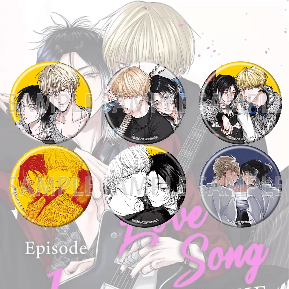 Defective Love Song 58mm Acrylic Stand Keychain BL Manga Kawaii Itabag Accessories Fujoshi Comic Figure Fans Gift Toy