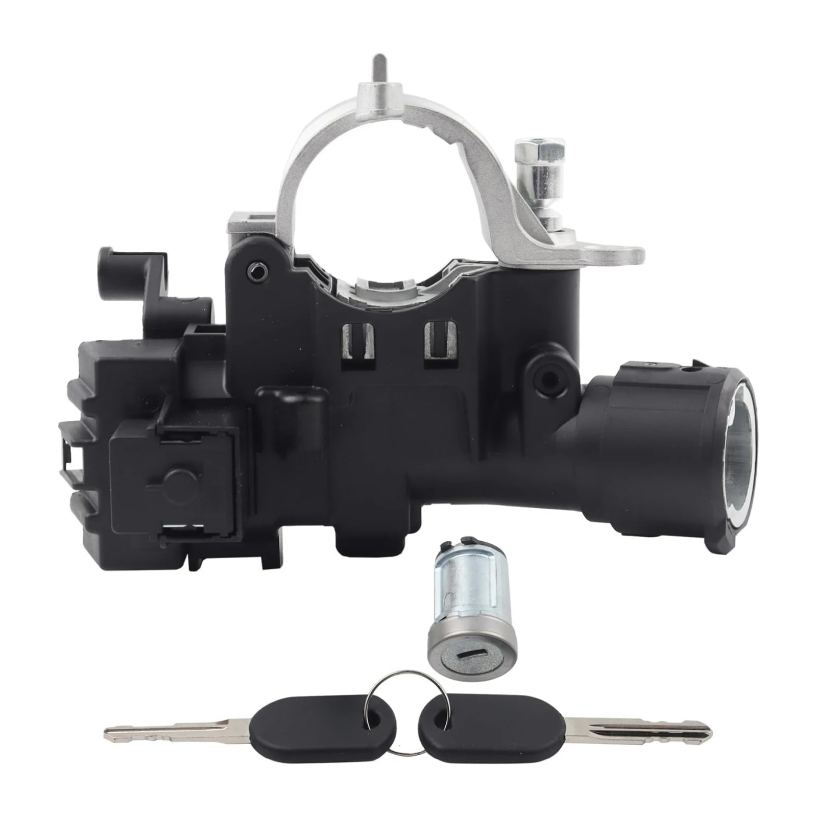 Cilindro de Bloqueo del Interruptor de Encendido 989-019 9L8Z-3511-A con 2 Llaves y Chip Transponder para Ford Escape, Mazda Tribute, Mercury Mariner