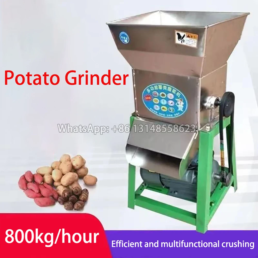 Commercial Electric Grinder Potato Kudzu Lotus Root Refiner Household Small Cassava Starch Processing Machine