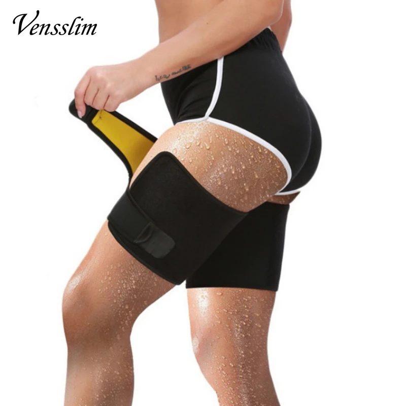 Vensslim 2-teilige Leggings Shaper Fat Burner Wrap Damen Oberschenkel Trimmer Trainer Hot Neopren Schweiß Gewichtsverlust Schlankheits Sauna Gürtel