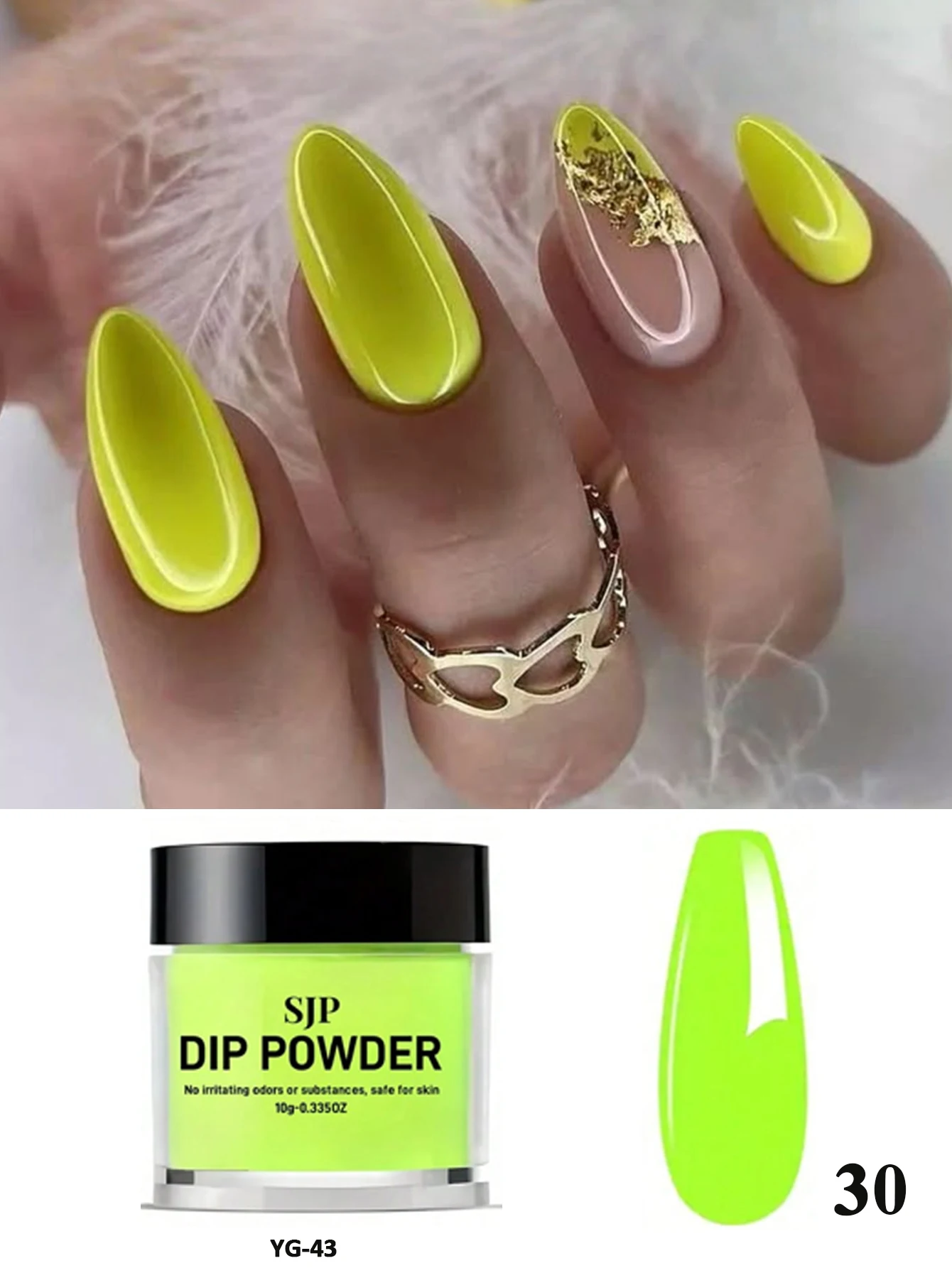 1/7pcs Summer Fluorescent Color Acrylic Powder Set, Crystal Acrylic Liquid Nail Art Set, Monomer Liquid Set with Nail Brush