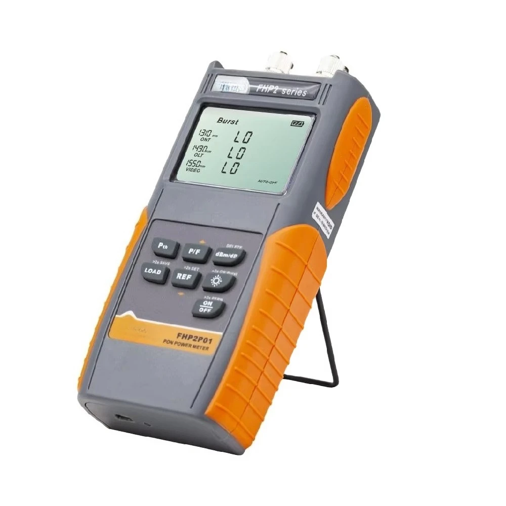 G/EPON Power Meter FHP2P01 OPM Optical Pon Power Meter EPON GPON XPON,OLT-ONU 1310/1490/1550nm