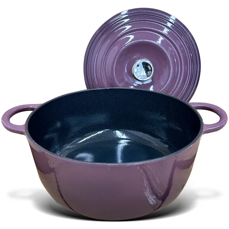 

Japanese enamel pot cast iron pot saucepan household non-stick enamel