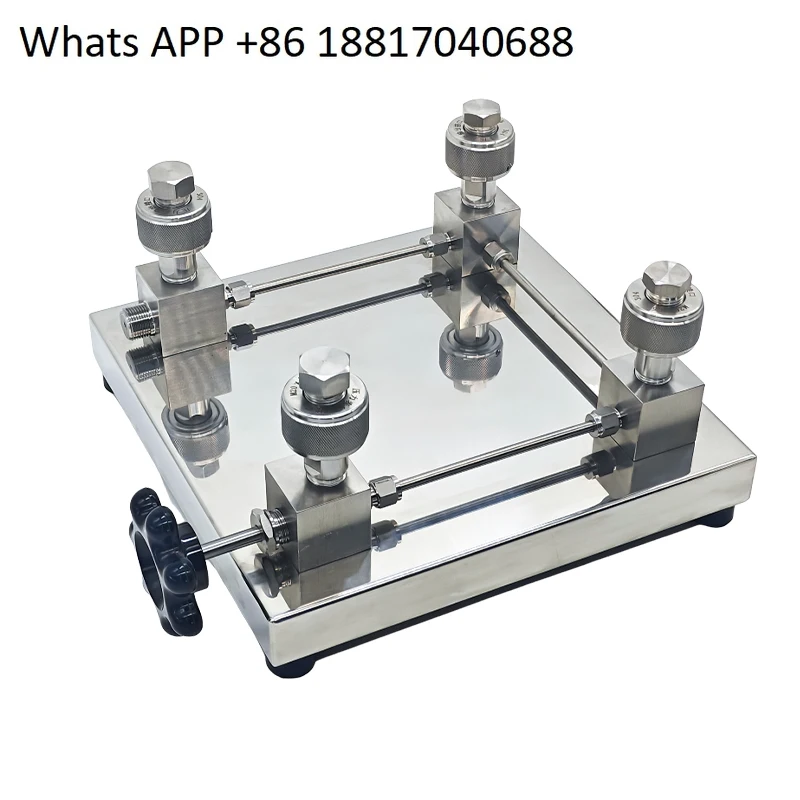 All stainless steel 304 material pressure expansion table multi-function air pressure connecting table