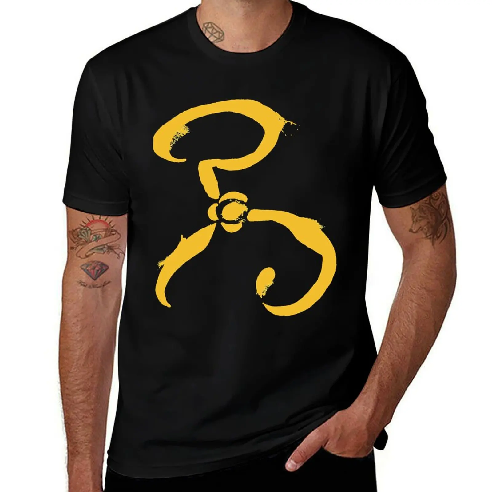 

Call - for In 100% t of The shirts Cthulhu хлопок Футболка с золотым знаком - Желтые мужские футболки King Классическая мужская повседневная мужская футболка