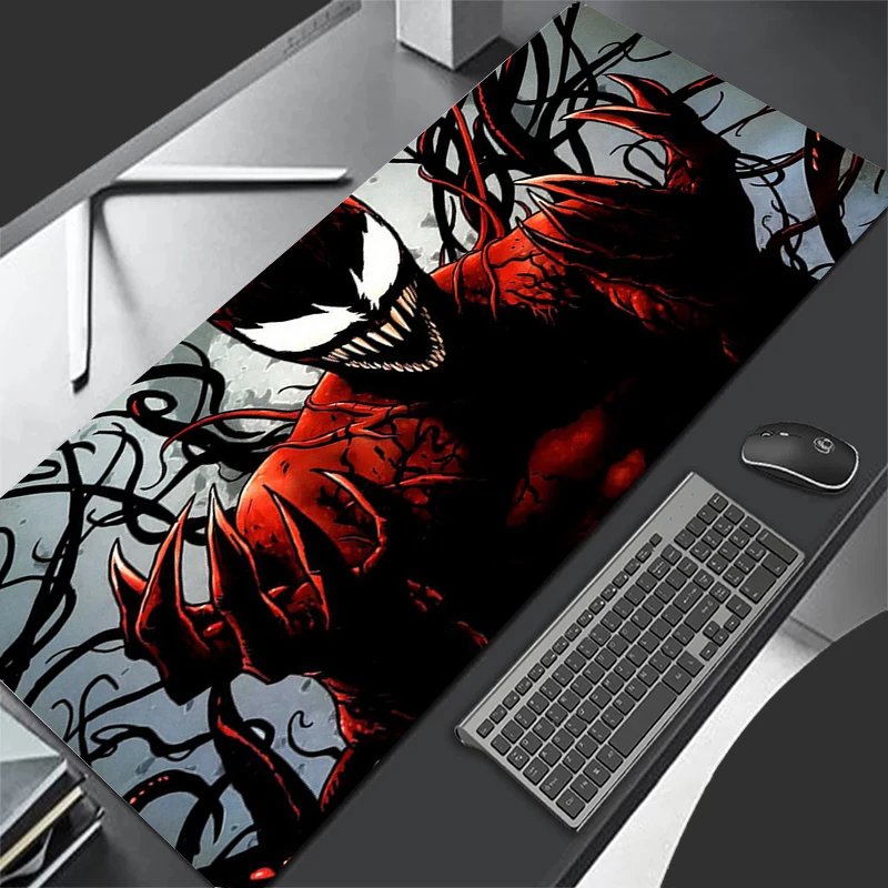 Large Gaming Mousepad Gifts Venom Soft Mousepads Desk Pads For PC Keyboard Mats Table Rug 900x400 Waterproof Computer Mousepad