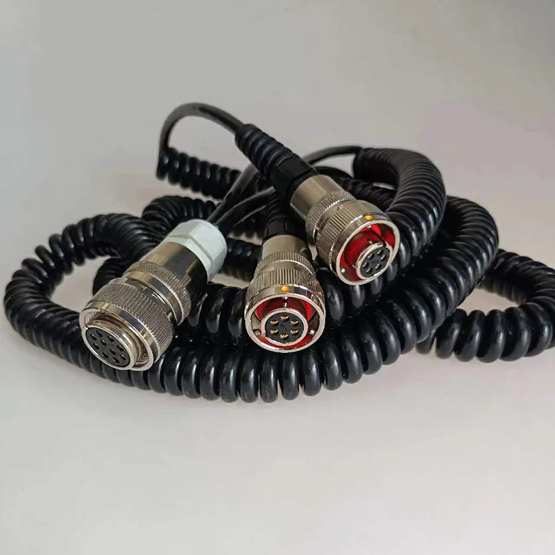 Imagen 3: Cable adaptador divisor de línea para viga de equilibrio en dos, cable de alimentación, accesorios para pavimentadora de viga de equilibrio de 36 vigas.