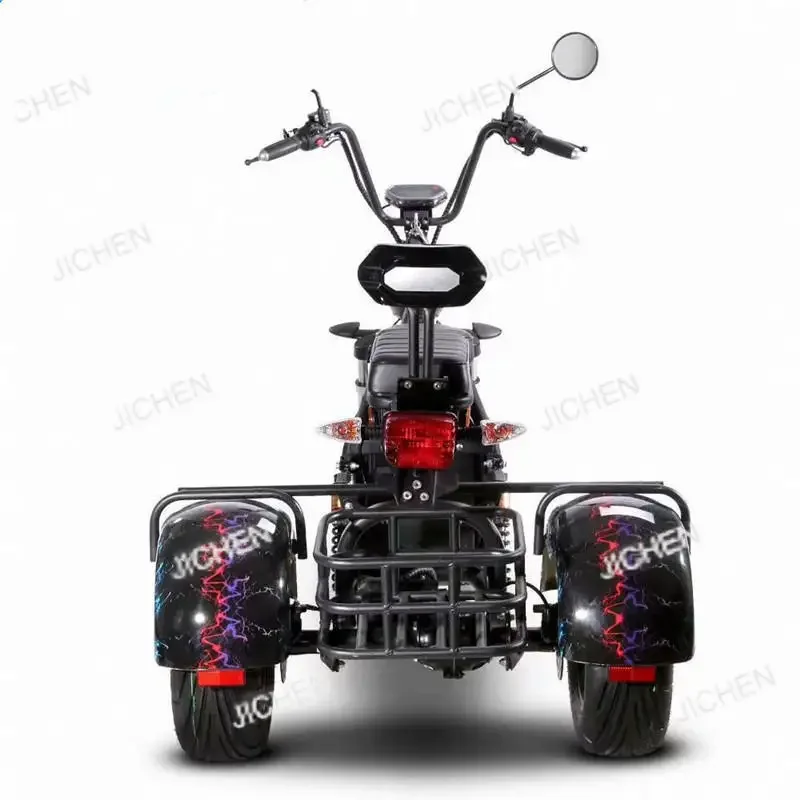 Sepeda Motor Listrik JCX EHoodax 1500 Watt 3000 Watt Daya Tinggi 45 Km/jam Cepat Jarak Jauh Sepeda Roda Tiga Dewasa Listrik 3 Roda