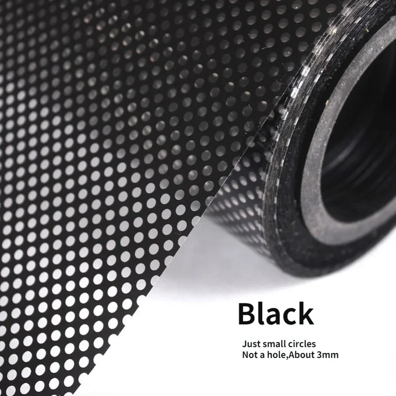 Self Adhesive Mesh Shading Film, Glass Film, Window Sticker, Window Paper Shading Insulation Film, Home and Office Decoration