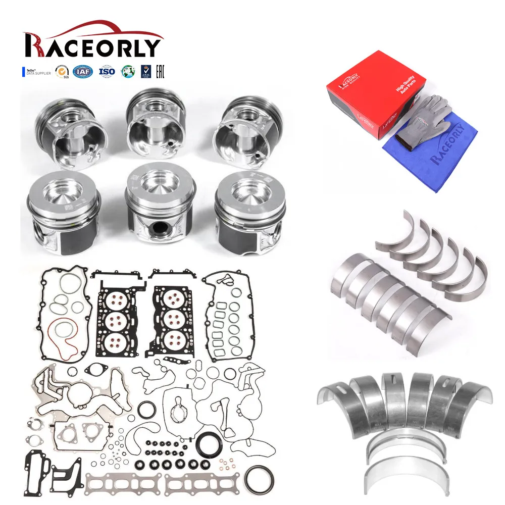 

Комплект поршней для ремонта двигателя RACEORLY для VW Touareg AUDI A4 Q7 2012-15 3,0 TDI CRC