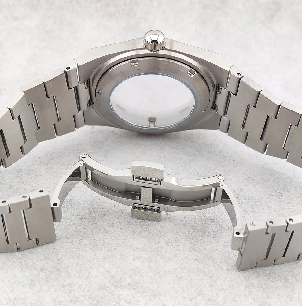 NH35 Case 904L Stainless Steel Watch Case 40mm Sapphire Glass waterproof Case Fit NH35/NH36 Movement Watch Parts Replacement