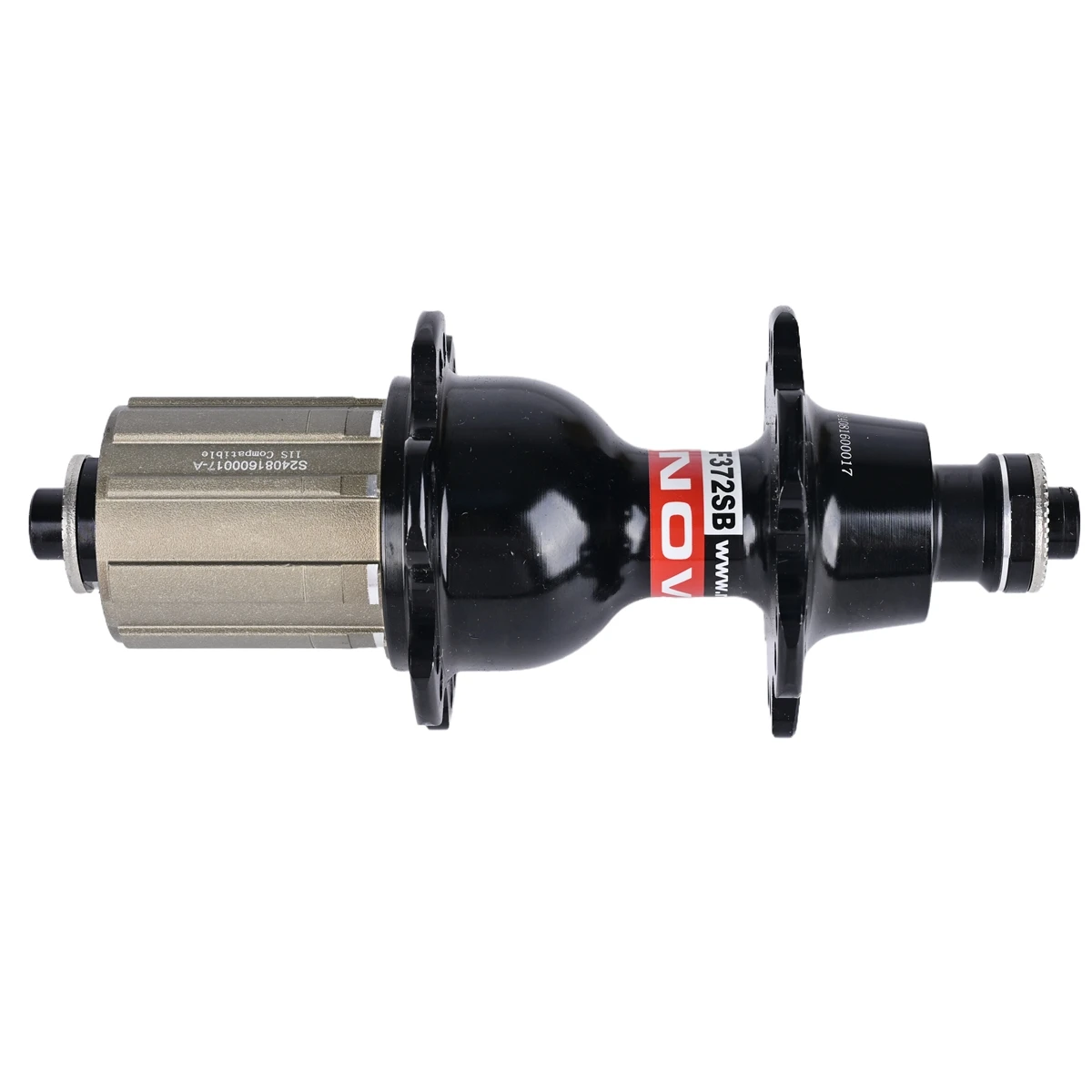 Novatec Joy Rennrad-Naben A271SB/F372SB Vorder- und Hinterachse mit zwei bzw. vier Lagern, V-Bremse, 20/24 Loch, 380g Paar, Dual-Loch-Design – Detail 5
