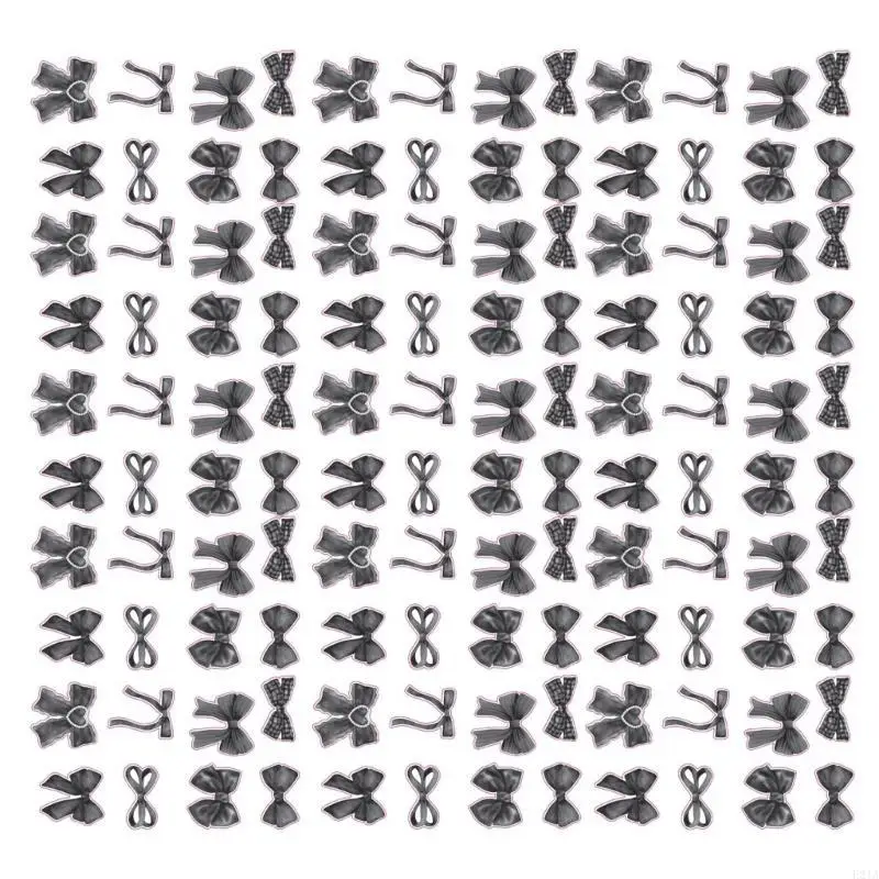500Pieces Nhãn dán Bowknot Aestetic