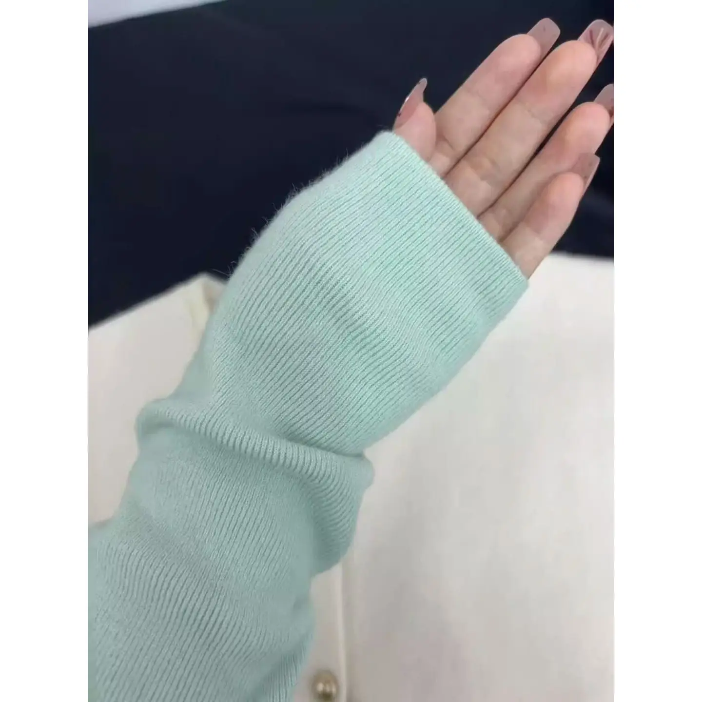 

Soft Cozy Knitted Base Layer Top Women's Faion Autumn Winter Small Stand Collar Simple Design plus Size Sweater Korean Sl...