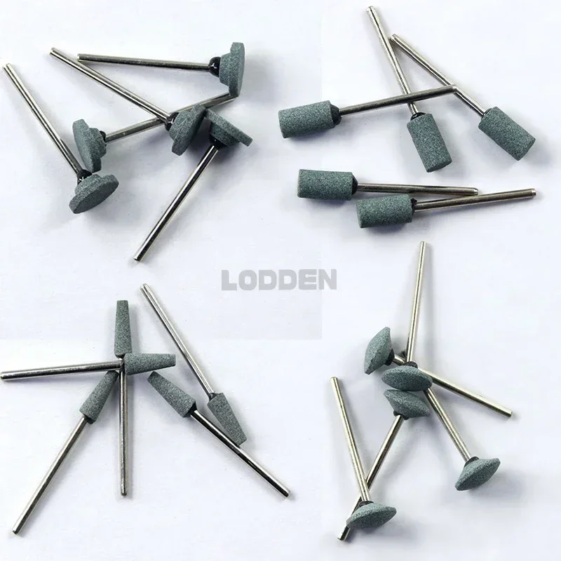 LODDEN 100 teile/schachtel Dental Green Stone HP für Kontur Keramik Schleifen Polnischen Dental Material Bohrer Dental Werkzeuge Material Zahnmedizin