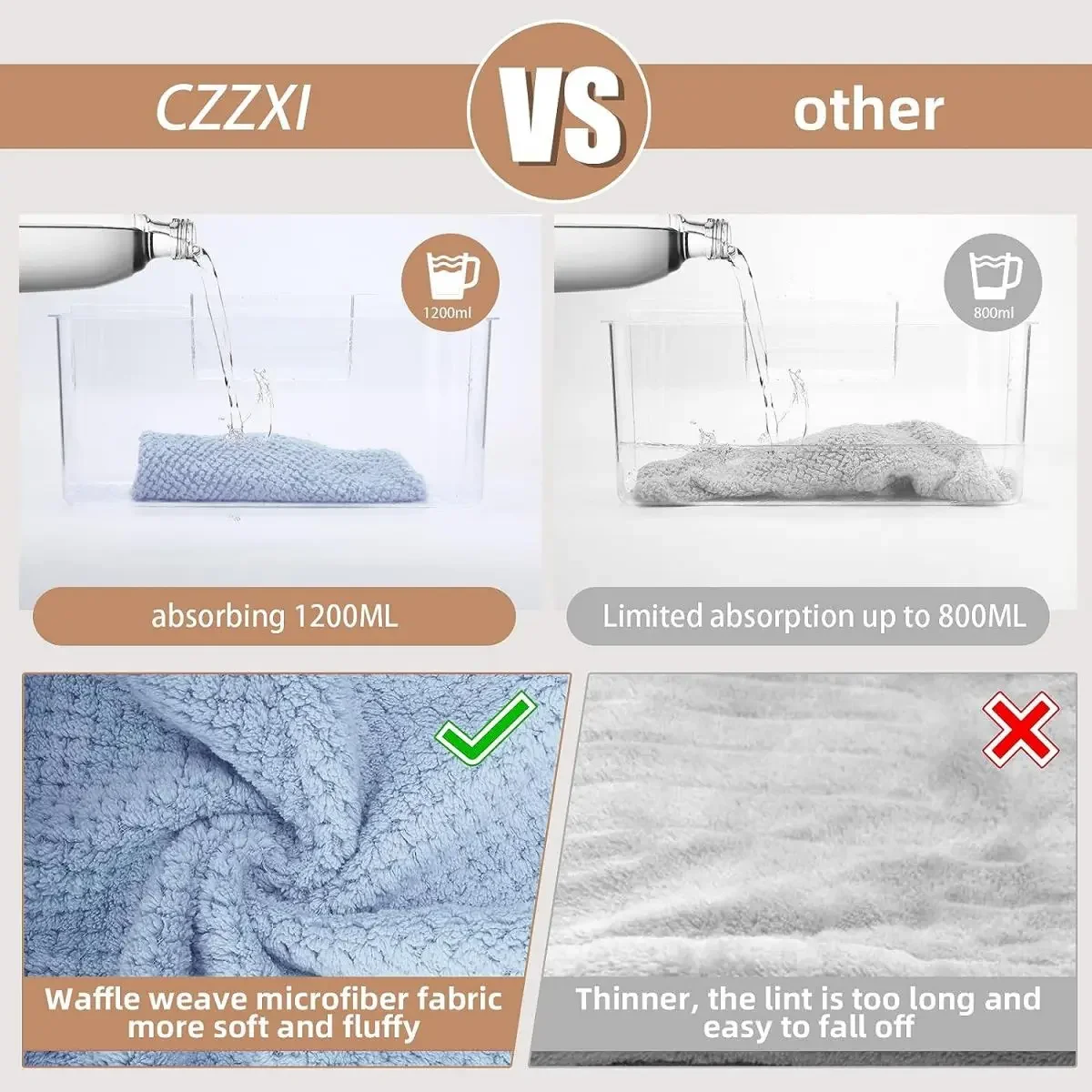 Thumbnail 4 - #32 Hair Drying Towels List of Top Picks