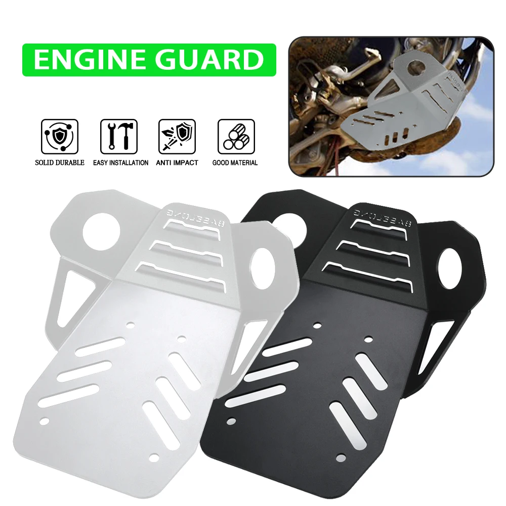 

For Kawasaki KLX125 KLX450BF D-TRACKER 125 2010-2018 KLX-125 Motorcycle Chassis Under Guard Skid Plate Belly Pan Protector Cover