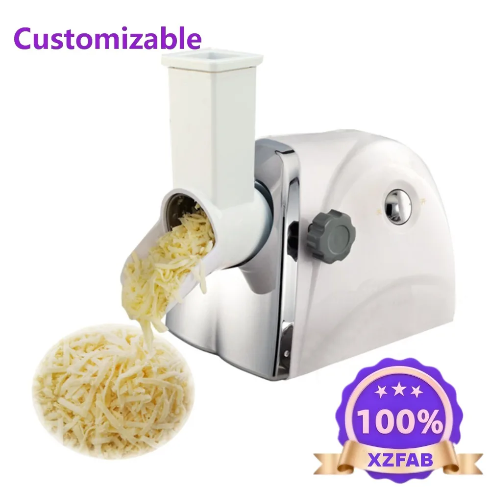 Factory Direct 2026 Professional Electric Mini Cheese Grater Machine Steel Cheese Slicer and Chopper for Home Farm Bakery
